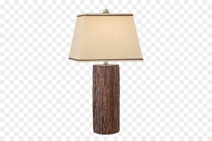 Tavolo in Resina lampada - la corteccia dell'albero