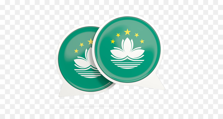 Flagge von Macau Logo - Flagge