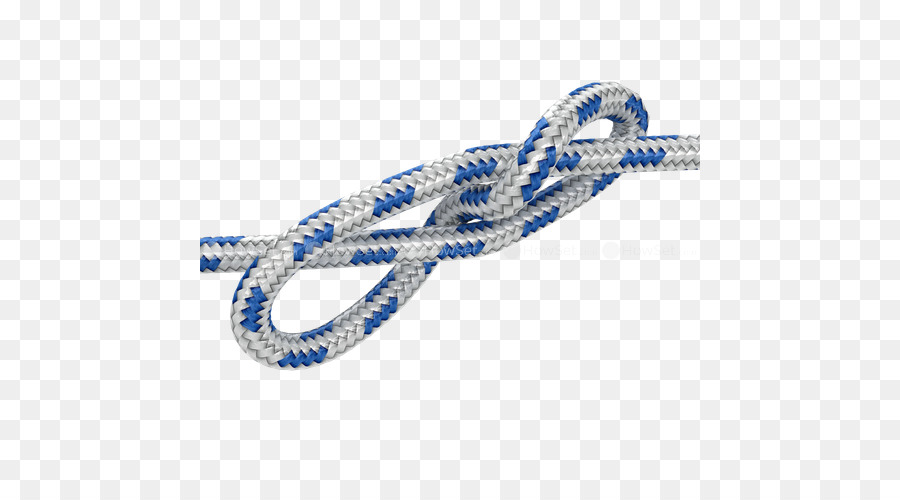 Seil-Kobalt-blau-Kette-Armband - binden Sie die Knoten
