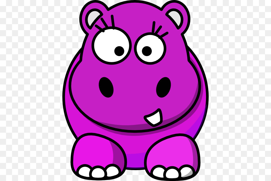 Nilpferd clipart - Hippo