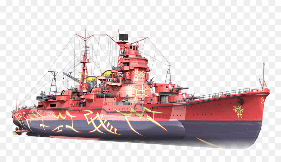 Welt der Kriegsschiffe Schwere Kreuzer-Torpedo-Boot Zerstörer - Schiff