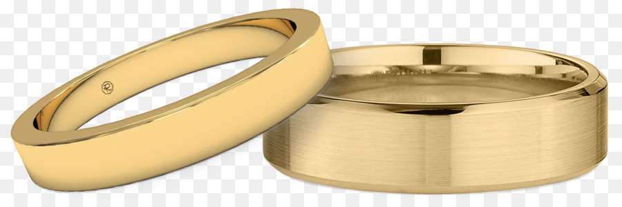 Ehering Verlobungsring Gold - gold paar