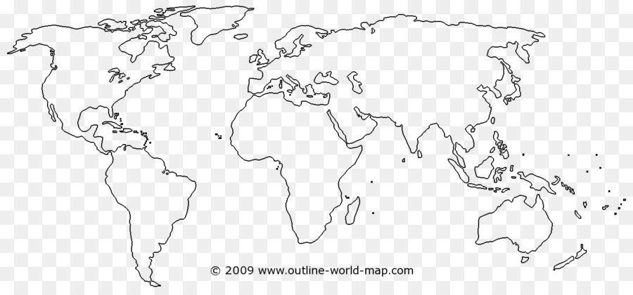 Mappa del mondo del Tatuaggio mappa Vuota - creative mappa del mondo