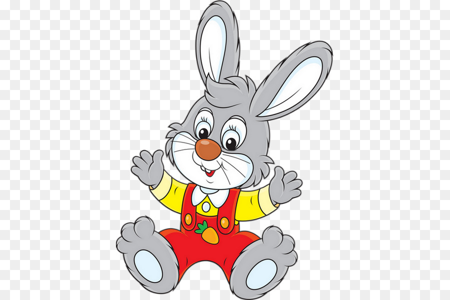 Oswald il Coniglio Fortunato Coniglietto di Pasqua Disegno di Clip art - disegno di coniglio