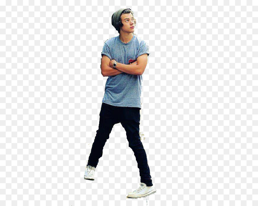 Harry Styles Jeans Schuh Denim-T-shirt - Stile