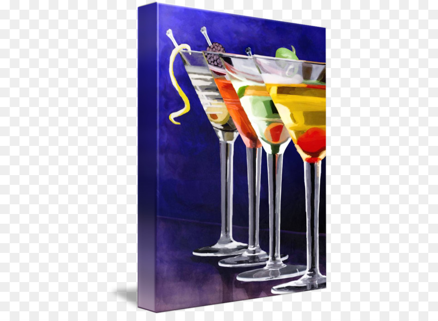 Cocktail trang trí Rượu cocktail Martini ly Rượu - Cocktail Đêm