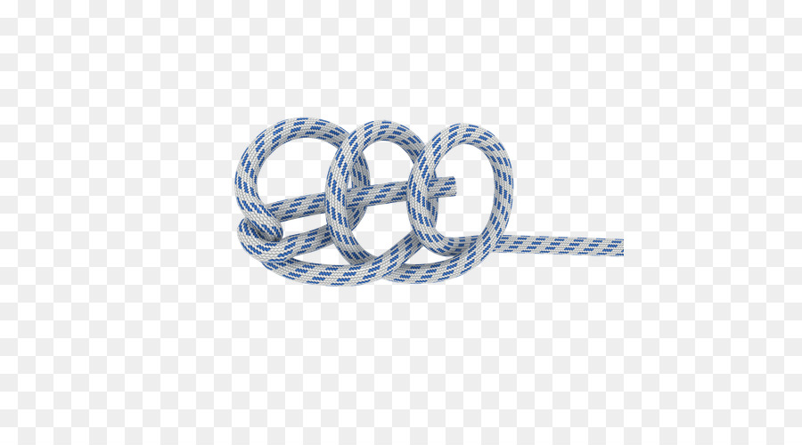 Seil schriftart - binden Sie die Knoten