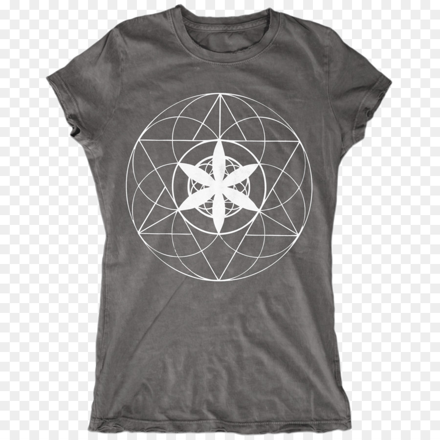 T shirt Kleidung Top Sleeve - Die Heilige geometrie