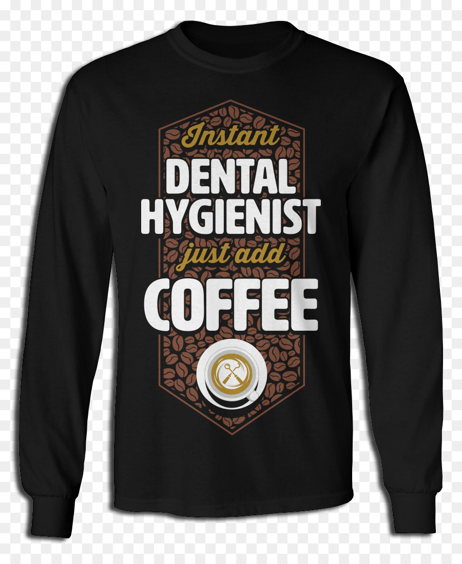 Langärmeliges T Shirt Hoodie - Dentalhygienikerin