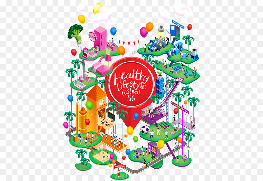 Promozione della salute Scheda di Persone Sane programma di stile di vita Singapore Sports Hub - vita sana