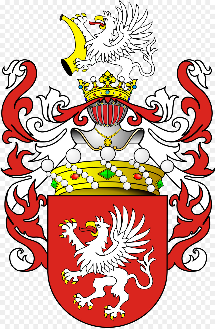 Russia Jastrzębiec Wappen coat of arms Ossorya coat of arms - andere
