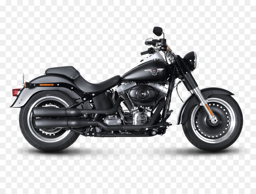 Sistema di scarico Harley Davidson FLSTF Fat Boy Softail Moto - moto