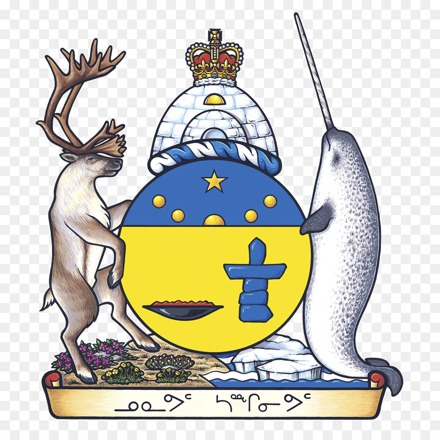 Entschlossen Flagge von Nunavut Wappen von Nunavut Inuit Symbol - Symbol