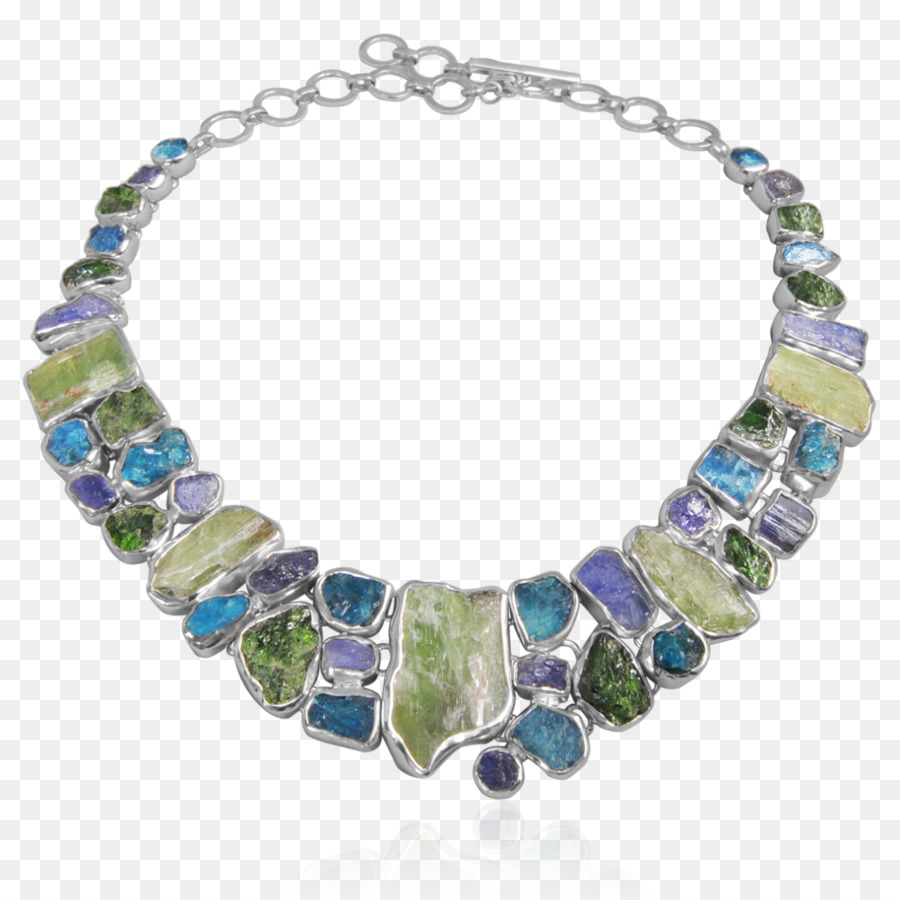 Türkis Ohrringe Tanzanite Halskette Armband - Silber Halskette
