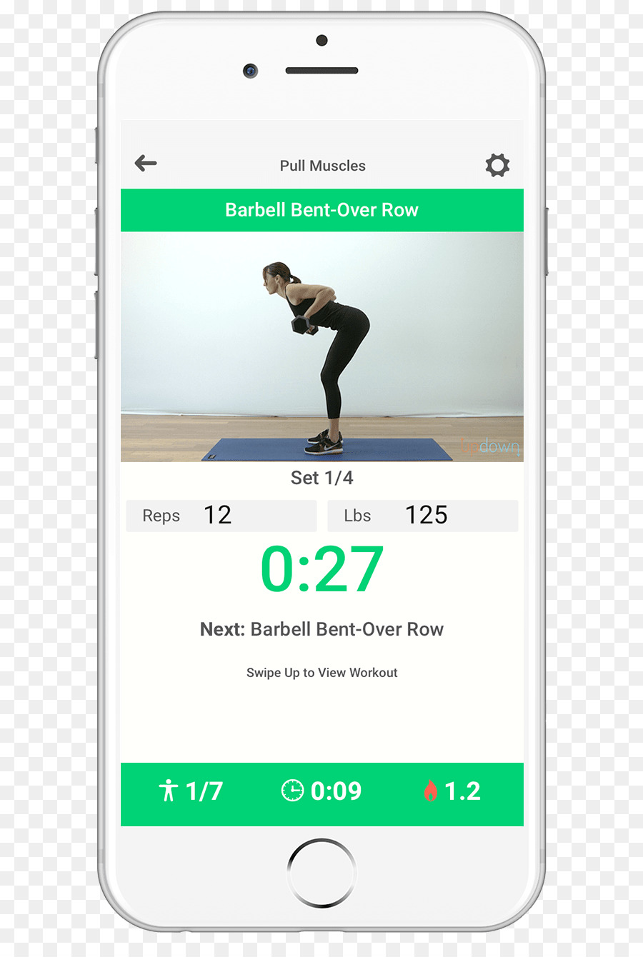 Smartphone Fitnesscenter Körperliche fitness-Übung App store - fitness app
