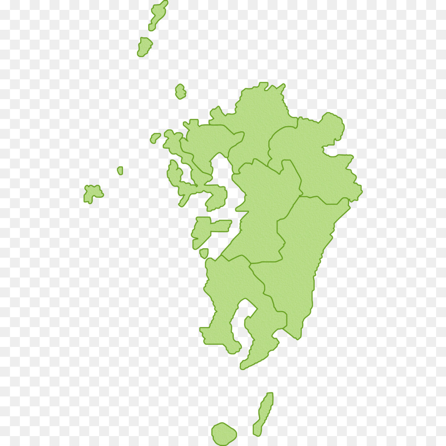 Kumamoto Kagoshima Prefettura di Fukuoka Mappa Prefetture del Giappone - mappa