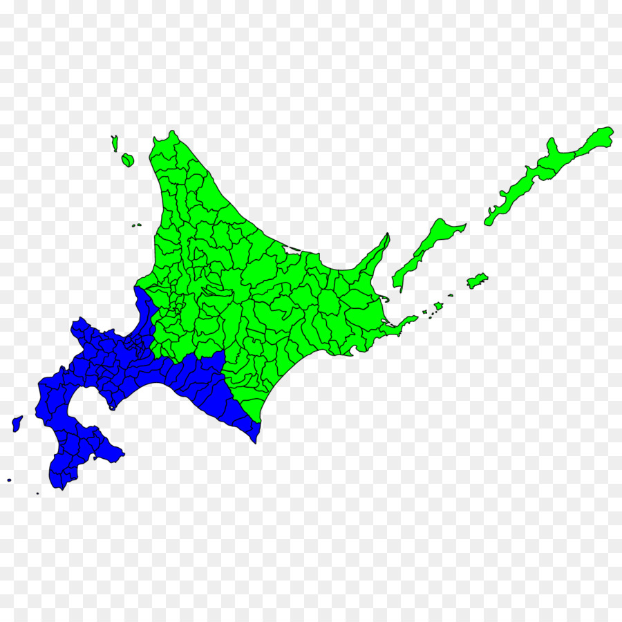Hokkaido-Karte-Royalty-free Fotografie - andere