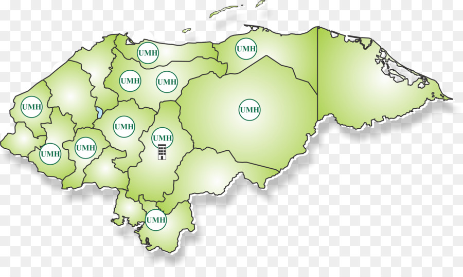Wirtschafts-map-Universität Geographie an der Universidad Metropolitana de Honduras - Anzeigen
