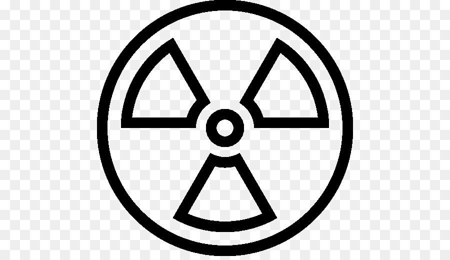 Nucleare Icone del Computer armi Nucleari, contaminazioni Radioattive - icona della radio