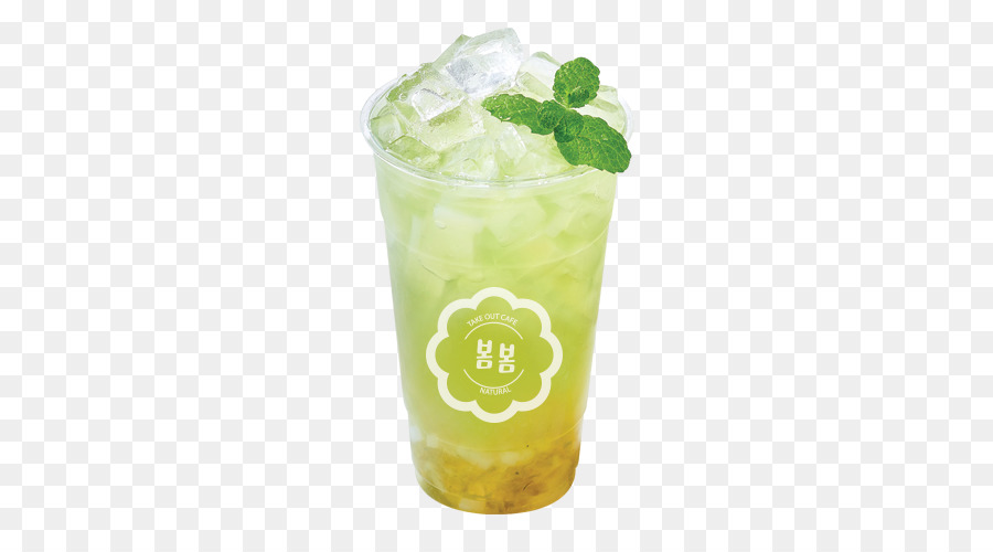Limonana Chanh Mojito Cocktail trang trí nước Chanh - màu xanh lá cây nho
