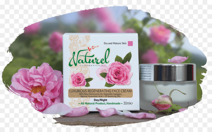 Cosmetici olio di Rosa Crema Antirughe - ingredienti naturali
