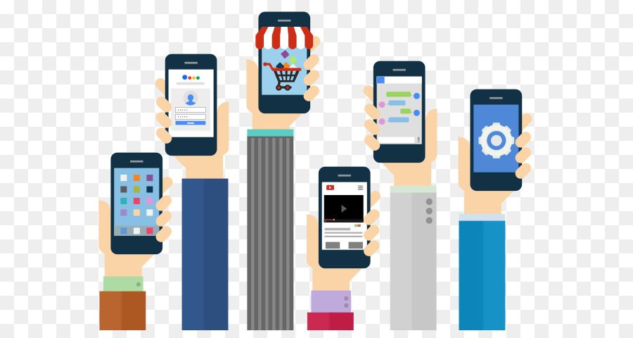 Dispositivi palmari Telefoni Cellulari di marketing Mobile Smartphone Apple del Portafoglio - applicazione mobile
