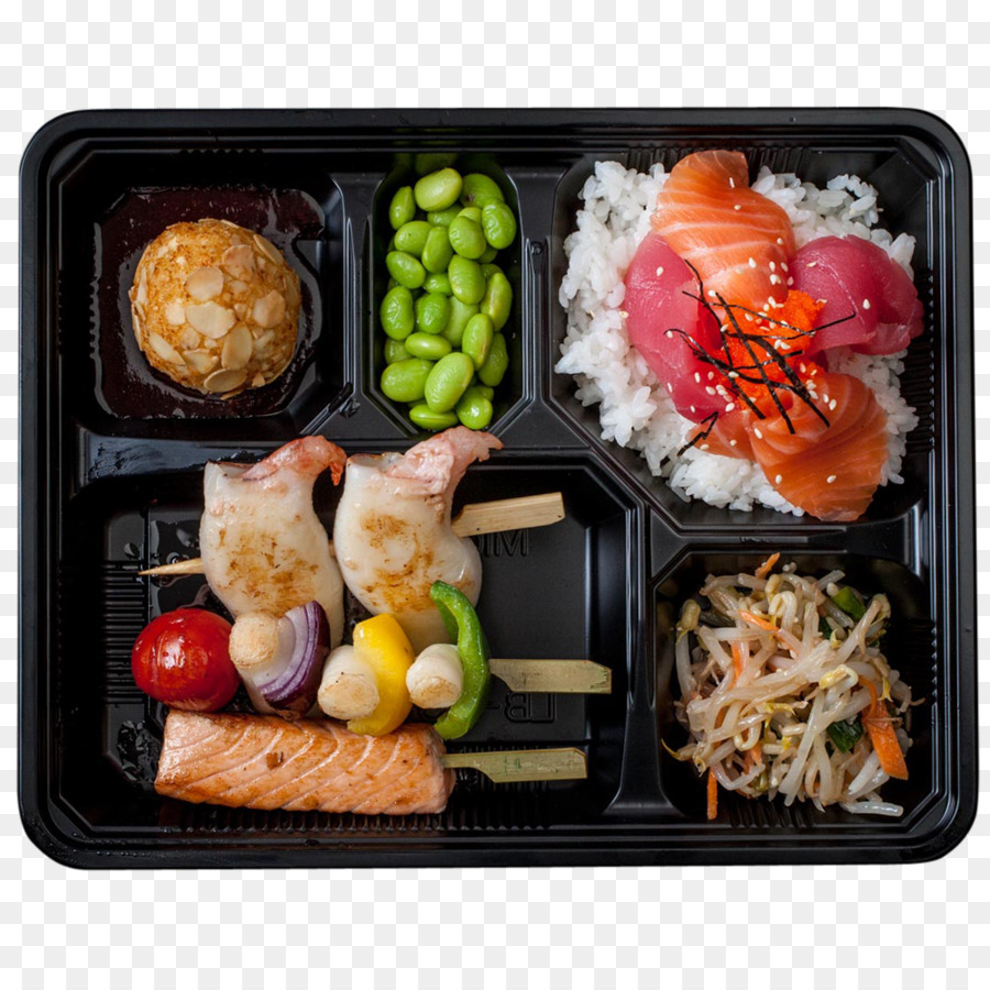 Makunouchi Bento Platte Mittag-Beilage - japanische sushi