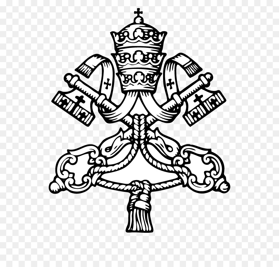 Vatikanstadt, Heiliger Stuhl Papst Päpstlichen tiara, der Päpstlichen Wappen - andere