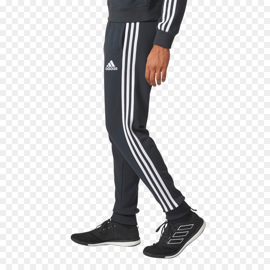 Trainingsanzug Adidas Slim-fit-Hose in der Taille - nebeneinander