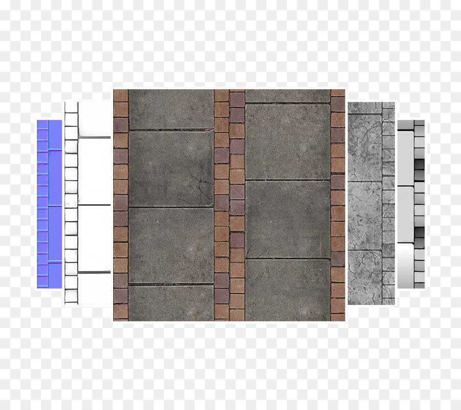 Il Texture mapping Sostanza Progettista Software per Computer Materiale - vecchio muro di mattoni