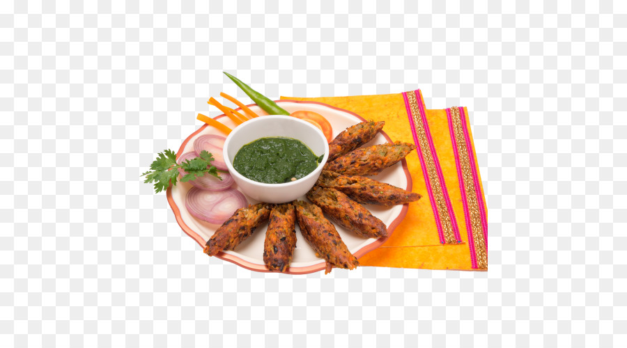 Frühstück in Sri Saravana Bhavan Vegetarische Küche Essen mediterrane Küche - Paneer Pakora