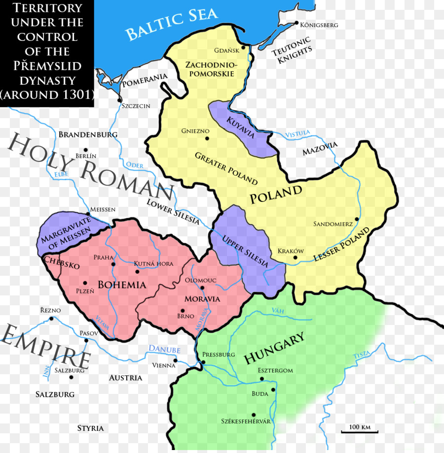 Regno di Boemia, il Ducato di Boemia Boemia Centrale ceca Boemia - altri