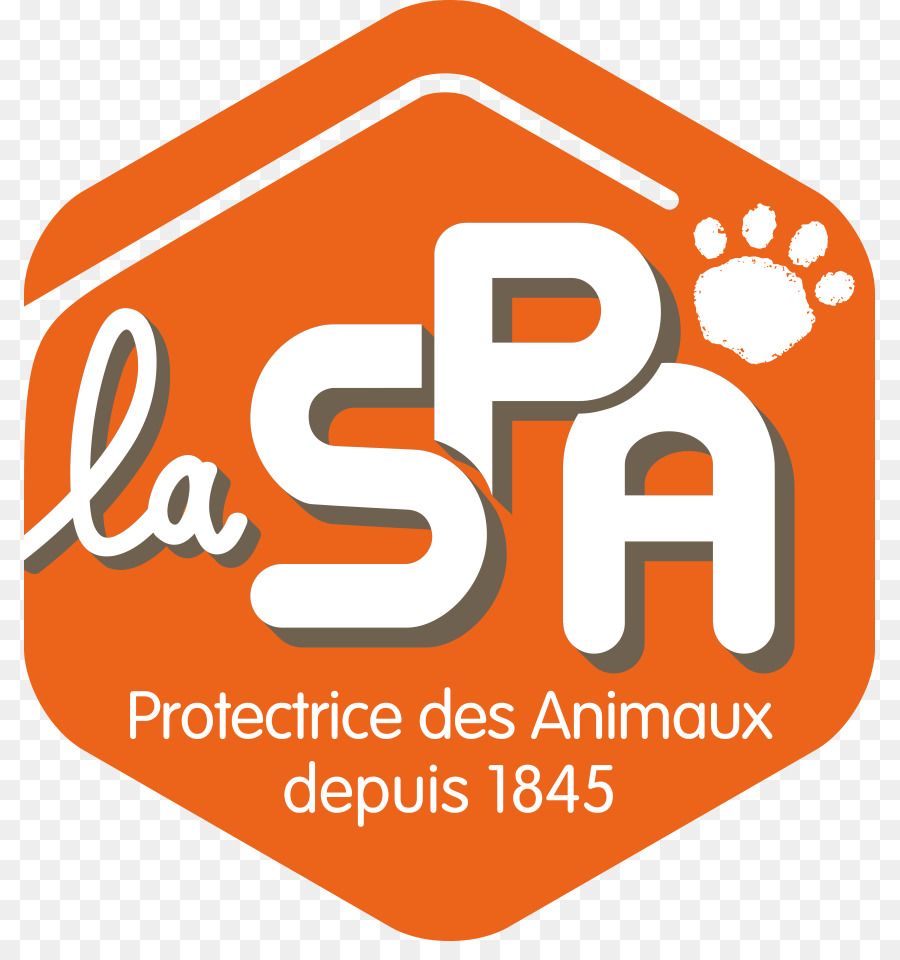 Società umanitaria Dispensario SPA Marsiglia rifugio per Animali Gatto SPA Chamarande - salone di logo