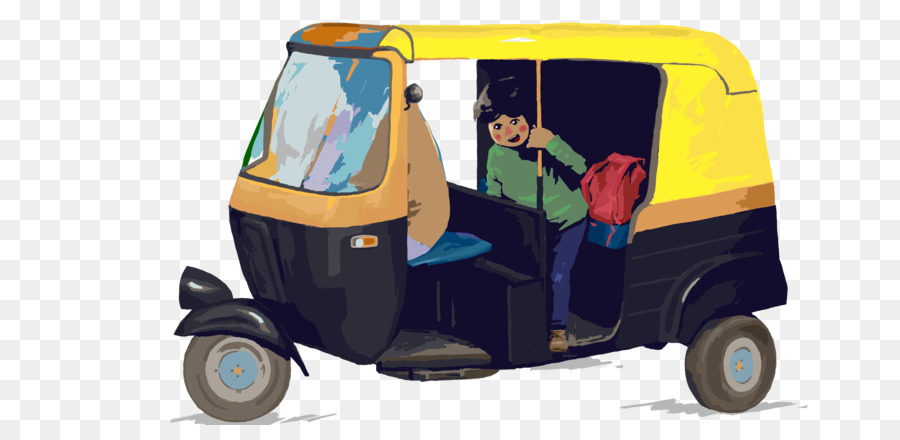 Auto rickshaw Giáo viên giáo dục - Xe kéo