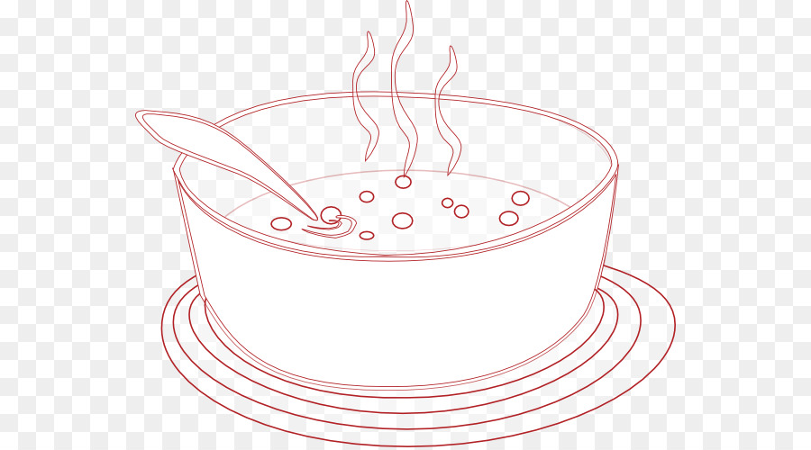 Suppe Linie Kunst Bowl Clip-art - Suppenschüssel