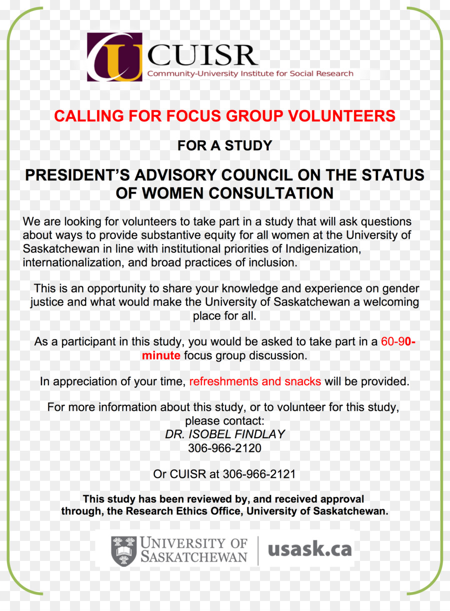 Focus-group-Gemeinschaft, Universität-Institut für Sozialforschung Präsident der Vereinigten Staaten Land-Dokument - recruitment Poster