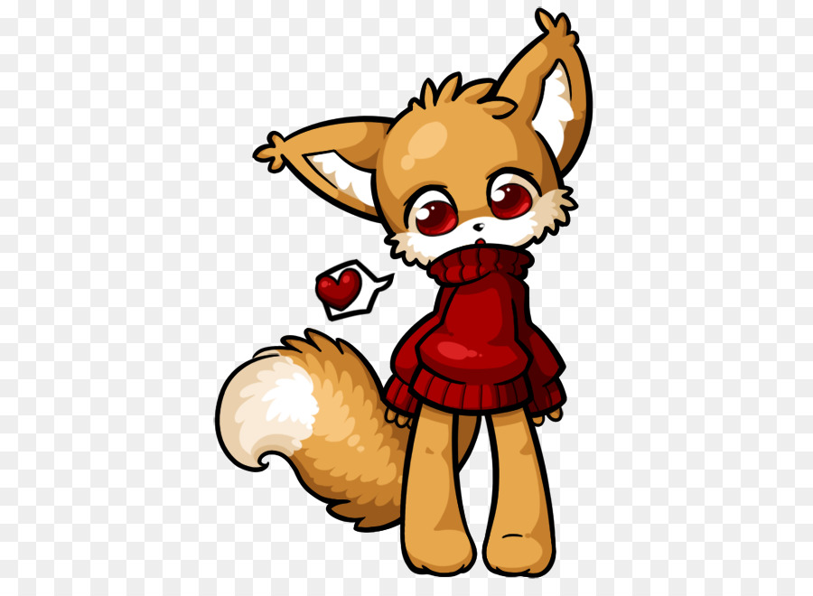 Red fox Digitale Kunst DeviantArt - Little Fox