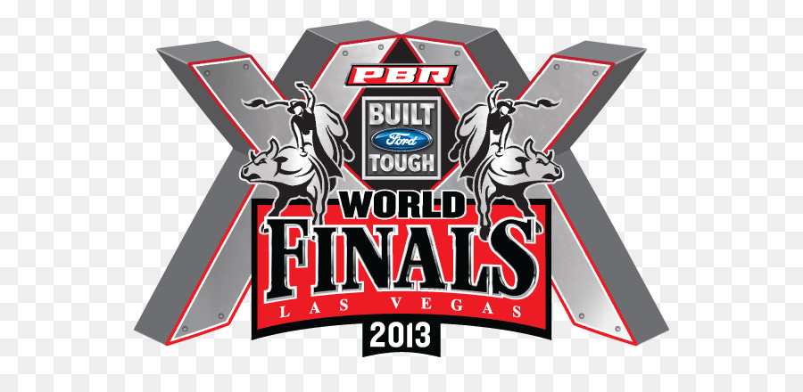 Logo-Built Ford Tough Series-Professional Bull Riders in Die NBA Finals - Bullenreiten