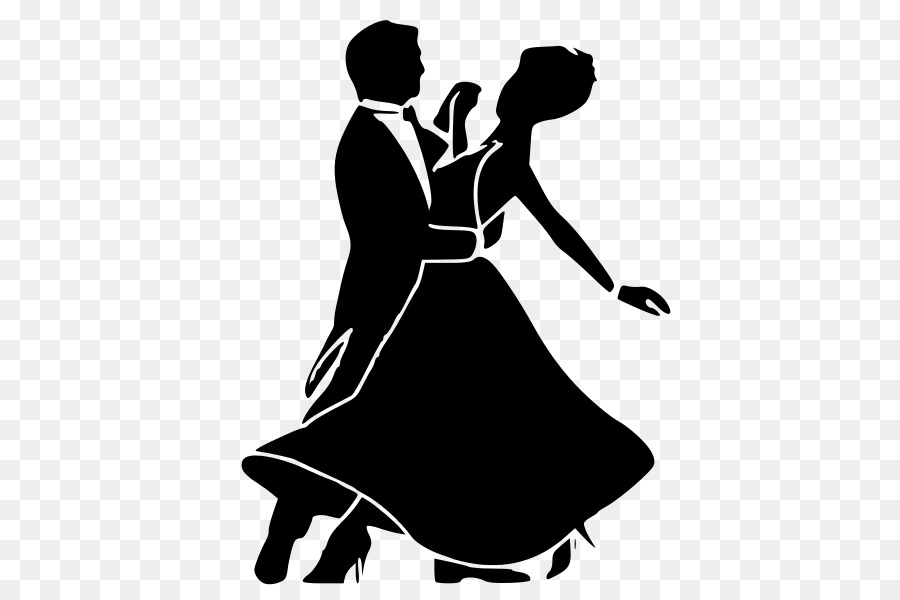 Di ballo Social dance in bianco e Nero di Tango - il ballo da sala