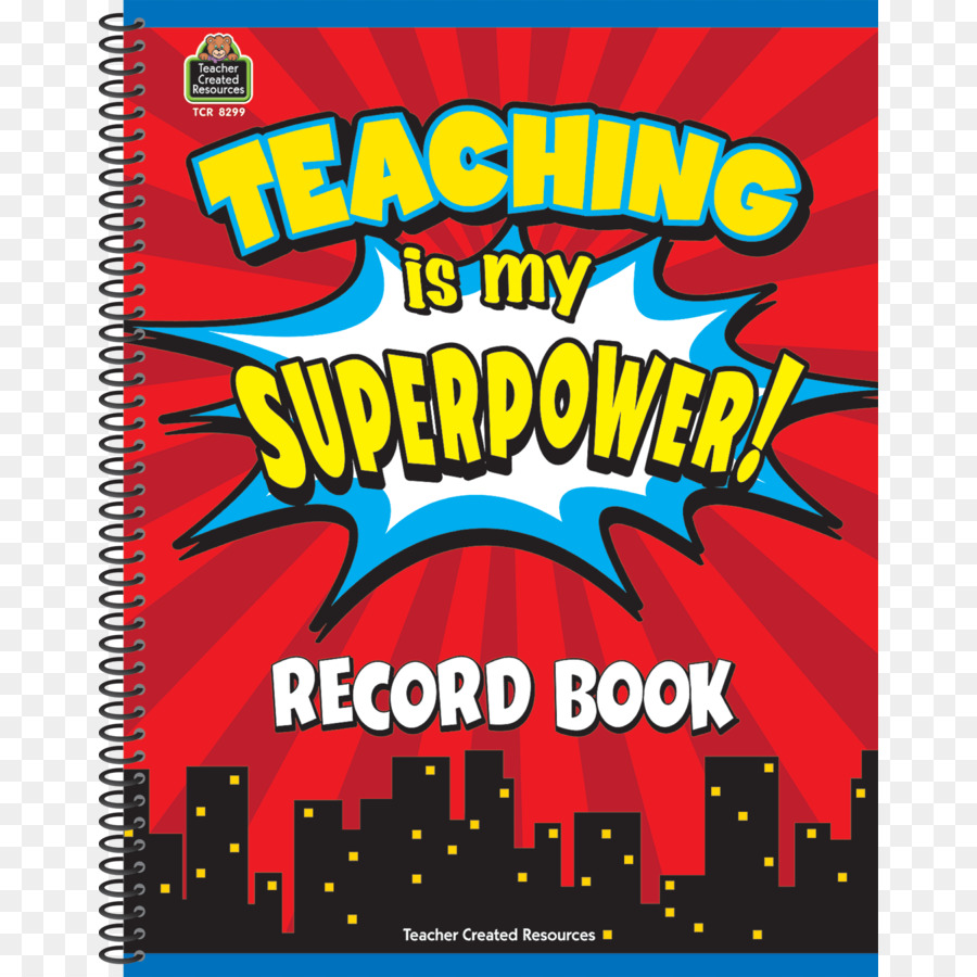 Unterrichten Ist Meine Supermacht Record Book Lehrer-Lektion-plan-Schule Lernen - Rekord Buch