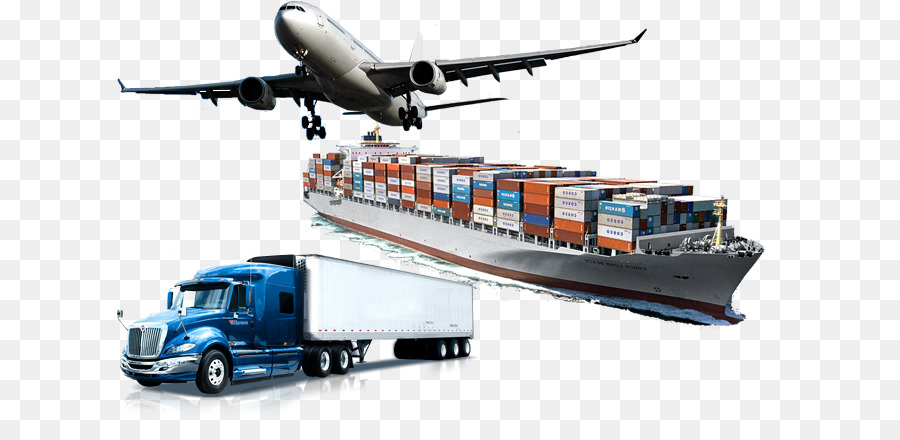 Air cargo Transport zu Wasser und Frachtschiff - Luftfracht