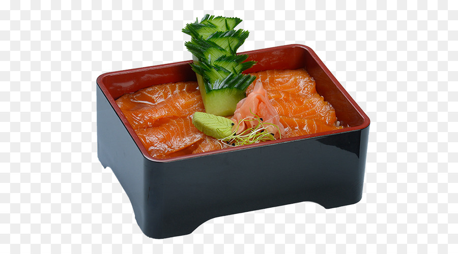 Sashimi Sushi Makizushi Onigiri Mit Lachs - Sushi