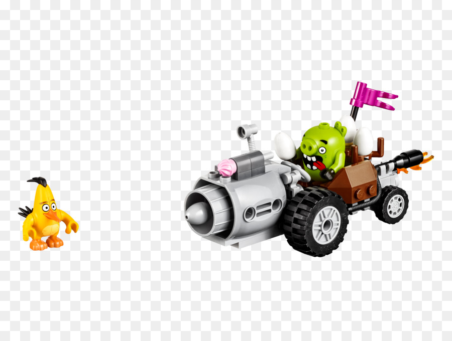 LEGO 75821 Das Böse Film die Vögel Piggy Auto Escape Lego Angry Birds LEGO 75824 Der Angry Birds-Film Pig Stadt Abbau Bau-set - LEGO Angry Birds