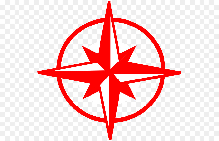 Compass Rose Clip Art - Kompass Vektor