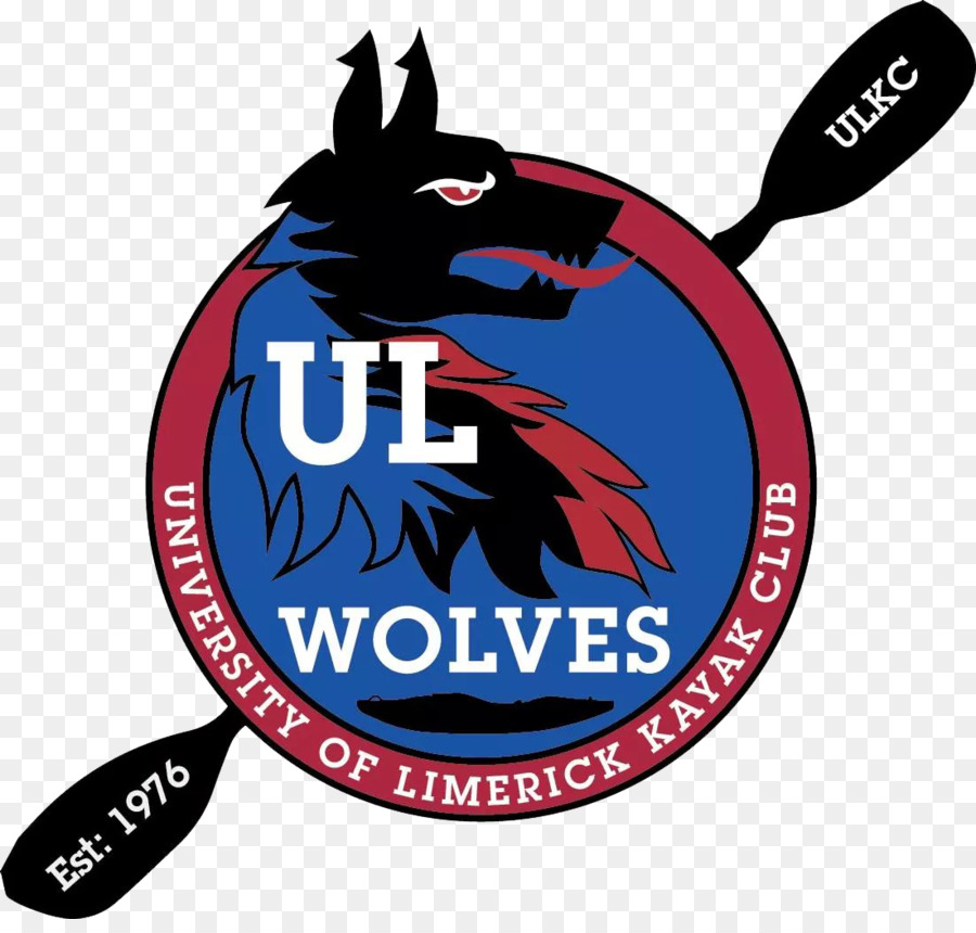 University of Limerick Kajak Club UL Students' Union Kanu und Kajak Logo - Ul