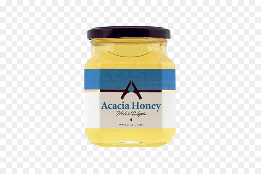 - Sahne-Honig-Biene, Black locust, Honigtau - Glas Honig