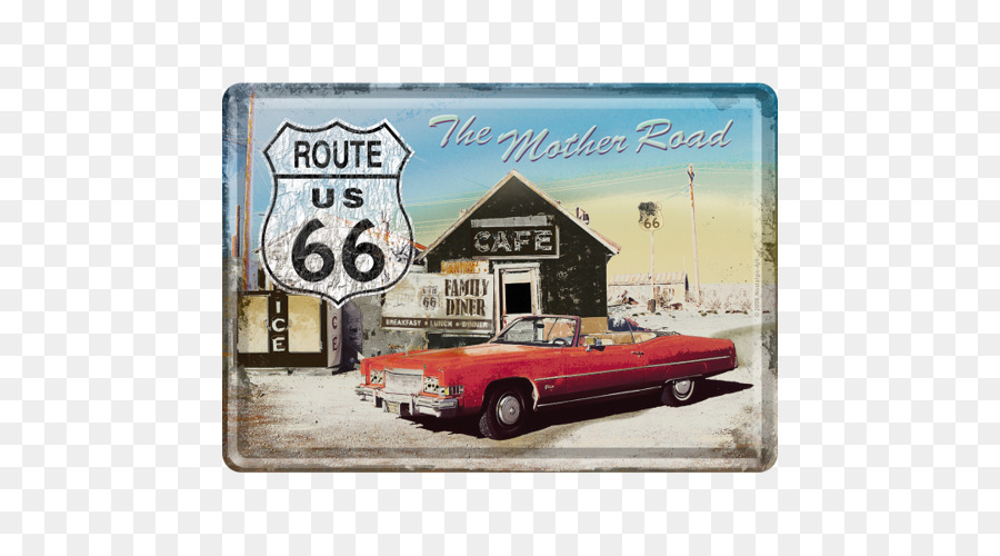 US Route 66 Auto-Straße-Papier US Numerierte Autobahnen - US Route 66