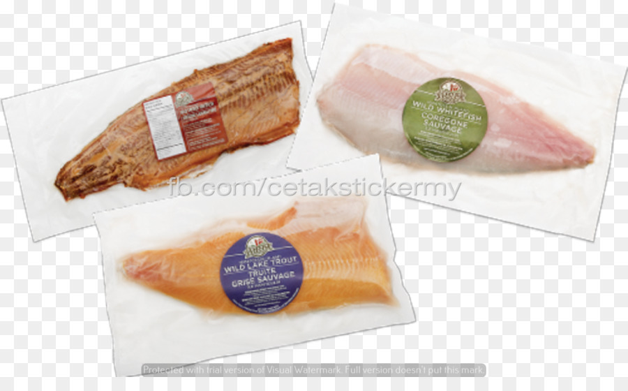 Vakuum-Verpacken von Fisch-Produkte Tiefkühlkost-Verpackung und Kennzeichnung - Tiefkühlkost