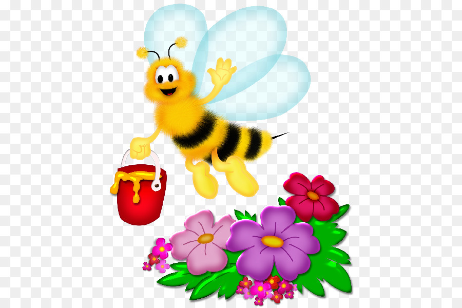 Con Ong Mật ong Côn trùng Clip nghệ thuật - mật ong