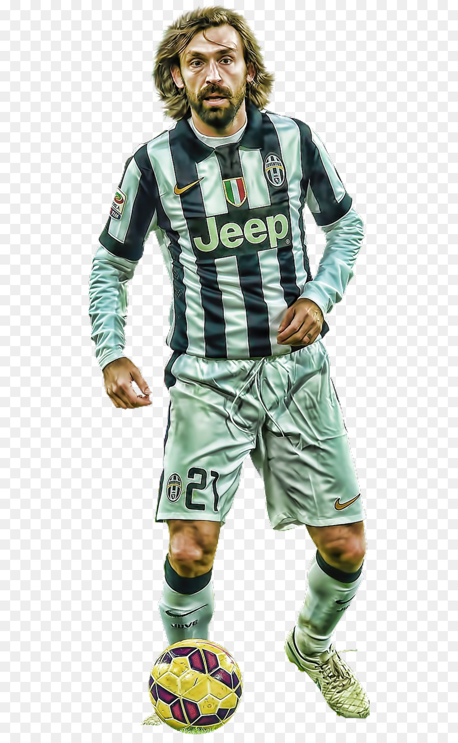 Andrea Pirlo Juventus F. C., A. C. Mailand Fußball Spieler - David de GEA
